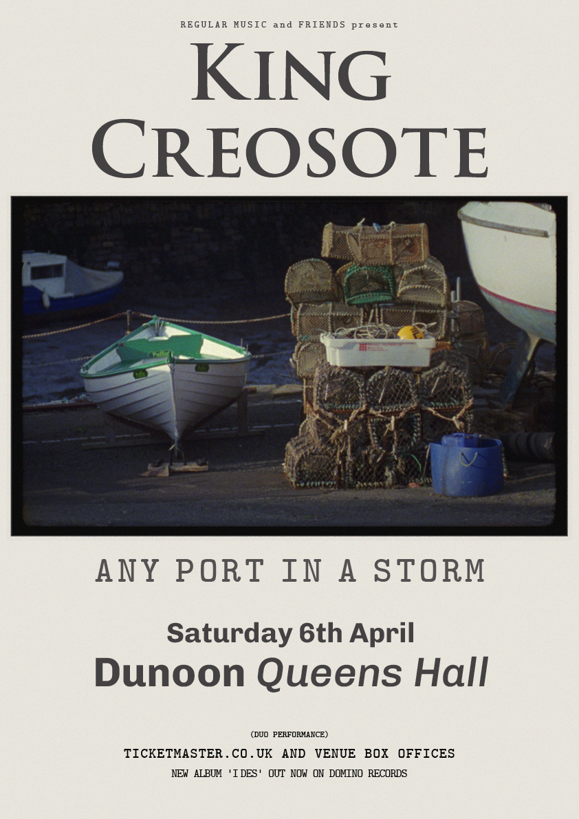 king-creosote-event-poster-dunoon