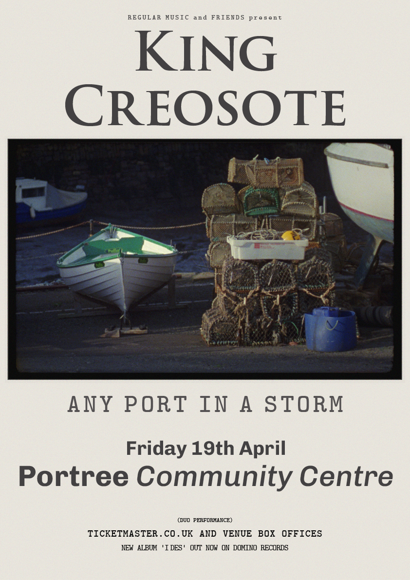king-creosote-event-poster-portree